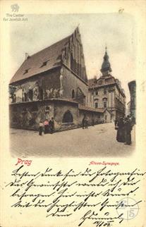 Czech, Prague, Altneuschul Synagogue